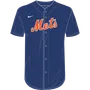 Nike MLB Adult/Youth Dri-Fit Full Button Jersey N140 / NY40 NEW YORK METS