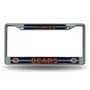 Rico Chicago Bears Glitter Chrome License Plate Frame Fcgl1201