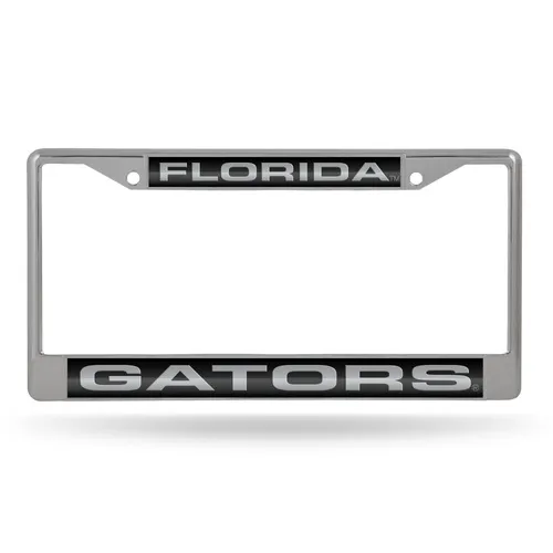 Rico Florida Gators Laser Chrome 12 X 6 License Plate Frame Fcl100103