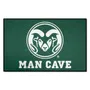 Fan Mats Colorado State Rams Man Cave Starter Accent Rug - 19In. X 30In.