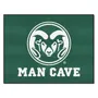 Fan Mats Colorado State Rams Man Cave All-Star Rug - 34 In. X 42.5 In.