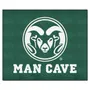 Fan Mats Colorado State Rams Man Cave Tailgater Rug - 5Ft. X 6Ft.