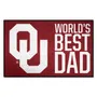 Fan Mats Oklahoma Sooners Starter Accent Rug - 19In. X 30In. World's Best Dad Starter Mat