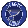 Fan Mats St. Louis Blues Roundel Rug - 27In. Diameter