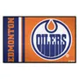 Fan Mats Edmonton Oilers Starter Accent Rug - 19In. X 30In. Uniform Design