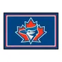 Fan Mats Toronto Blue Jays 4Ft. X 6Ft. Plush Area Rug