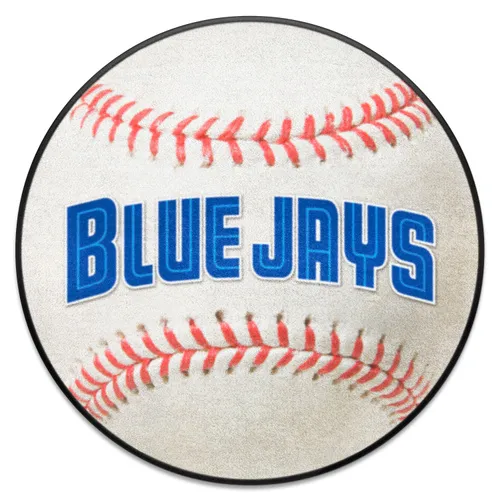 Fan Mats Toronto Blue Jays Baseball Rug - 27In. Diameter