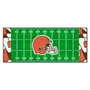 Fan Mats Cleveland Browns Football Field Runner Mat - 30In. X 72In. Xfit Design