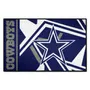 Fan Mats Dallas Cowboys Rubber Scraper Door Mat Xfit Design