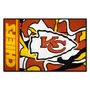 Fan Mats Kansas City Chiefs Rubber Scraper Door Mat Xfit Design