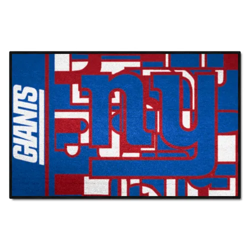 Fan Mats New York Giants Rubber Scraper Door Mat Xfit Design