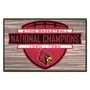 Fan Mats Louisville Cardinals Dynasty Starter Accent Rug - 19In. X 30In.