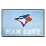 Fan Mats Toronto Blue Jays Man Cave Starter Accent Rug - 19In. X 30In.