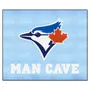Fan Mats Toronto Blue Jays Man Cave Tailgater Rug - 5Ft. X 6Ft.