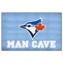 Fan Mats Toronto Blue Jays Man Cave Ultimat Rug - 5Ft. X 8Ft.