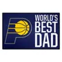 Fan Mats Indiana Pacers Starter Accent Rug - 19In. X 30In. World's Best Dad Starter Mat