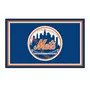 Fan Mats New York Mets 4Ft. X 6Ft. Plush Area Rug