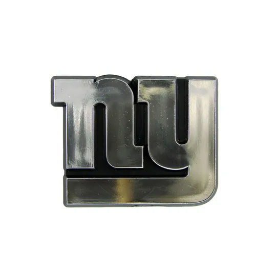 Fan Mats New York Giants Molded Chrome Plastic Emblem