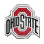 Fan Mats Ohio State Buckeyes Heavy Duty Aluminum Embossed Color Emblem
