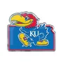 Fan Mats Kansas Jayhawks Team State Aluminum Embossed Emblem