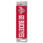 Fan Mats Ohio State Buckeyes 2 Piece Team Slogan Decal Sticker Set