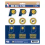 Fan Mats Indiana Pacers 12 Count Mini Decal Sticker Pack