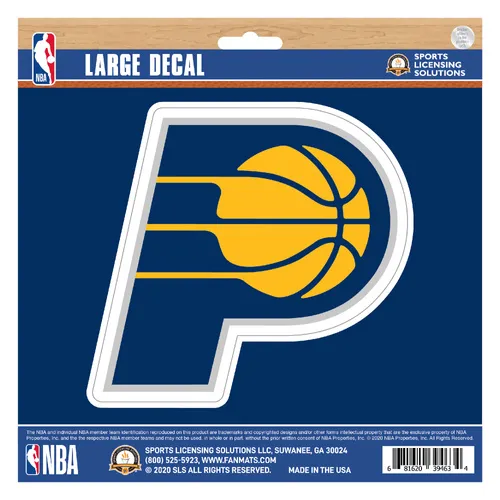 Fan Mats Indiana Pacers Large Decal Sticker