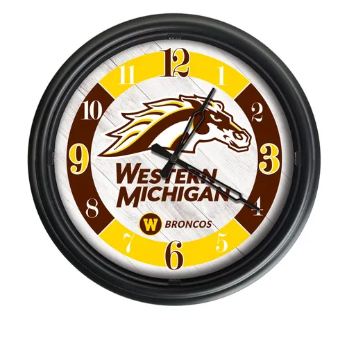 Holland Western Michigan University 14" Indoor/Outdoor LED Wall Clock. Free shipping.  Some exclusions apply.