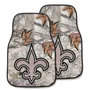 Fan Mats New Orleans Saints Camo Front Carpet Car Mat Set - 2 Pieces