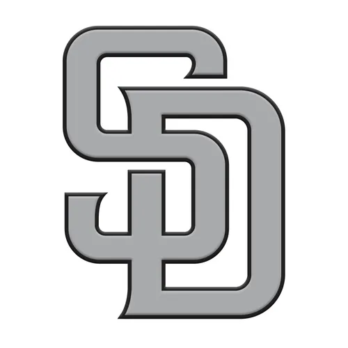 Fan Mats San Diego Padres 3D Chrome Metal Emblem