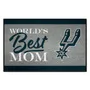 Fan Mats San Antonio Spurs World's Best Mom Starter Mat Accent Rug - 19In. X 30In.