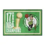 Fan Mats Boston Celtics Dynasty 4Ft. X 6Ft. Plush Area Rug