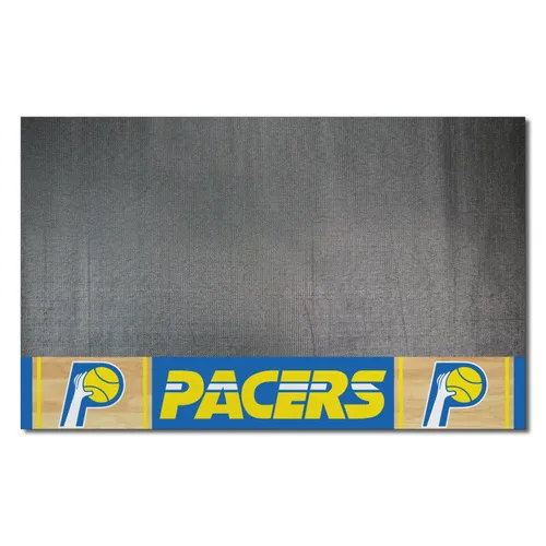 Fan Mats Nba Retro Indiana Pacers Vinyl Grill Mat - 26In. X 42In.