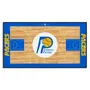 Fan Mats Nba Retro Indiana Pacers Court Runner Rug - 24In. X 44In.