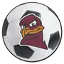 Fan Mats Virginia Tech Hokies Soccer Ball Rug, Hokie Bird Logo - 27In. Diameter