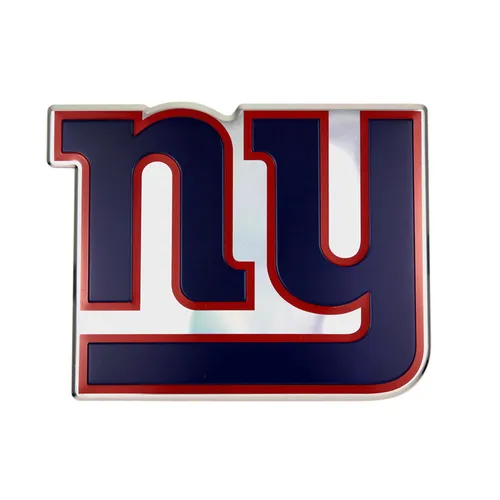 Fan Mats New York Giants Heavy Duty Aluminum Embossed Color Emblem