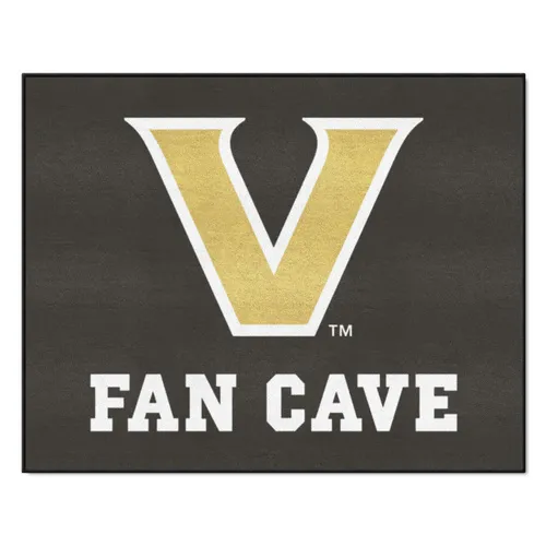 Fan Mats Vanderbilt Univ Man Cave All-Star Mat