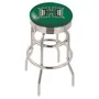 Univ. Hawaii Chrome Swivel Bar Stool w/Ribbed Ring