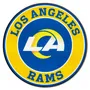 Fan Mats NFL Los Angeles Rams Roundel Mat