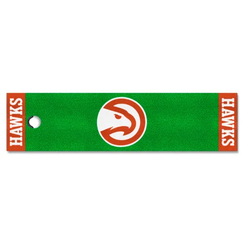 Fan Mats NBA Atlanta Hawks Putting Green Mat