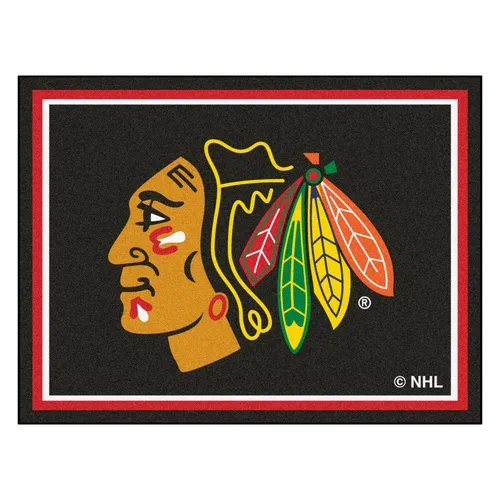 Fan Mats NHL Chicago Blackhawks 8x10 Rug