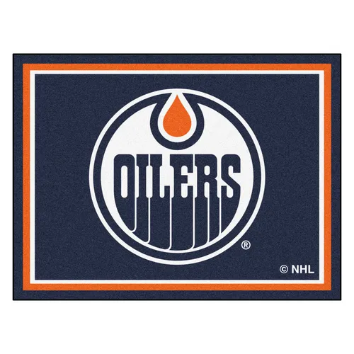 Fan Mats NHL Edmonton Oilers 8x10 Rug