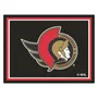 Fan Mats NHL Ottawa Senators 8x10 Rug