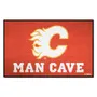 Fan Mats NHL Calgary Flames Man Cave Starter Mat