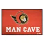 Fan Mats NHL Ottawa Senators Man Cave Starter Mat