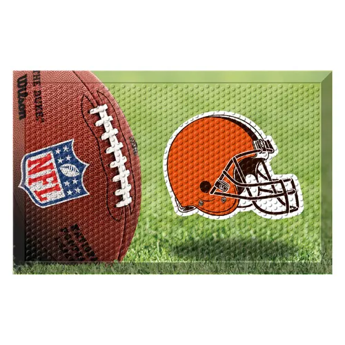 Fan Mats NFL Browns Scraper Ball or Camo Mats