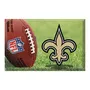 Fan Mats NFL Saints Scraper Ball or Camo Mats