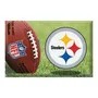 Fan Mats NFL Steelers Scraper Ball or Camo Mats