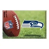 Fan Mats NFL Seahawks Scraper Ball or Camo Mats