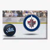 Fan Mats NHL Jets Scraper Puck or Camo Mats